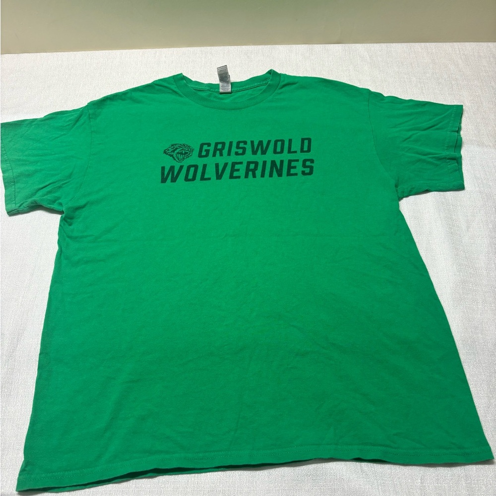 Gildan Green Griswold Wolverines Tee sizeâ LG